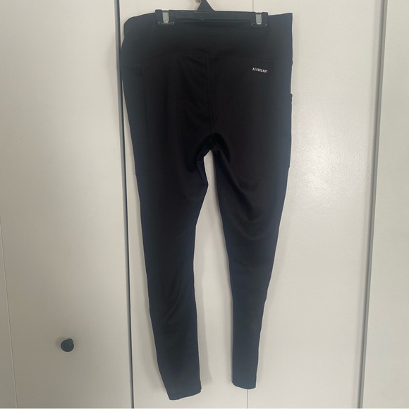 NWOT Women’s Adidas Slim Fit Black 3 Stripe Track Pants Size Large - AEROREADY - Picture 6 of 8